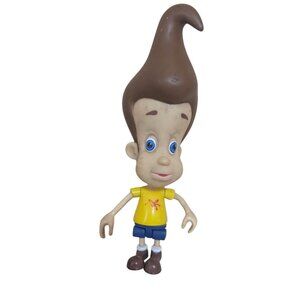 Jimmy Neutron Action Figure 6" Cartoon Character ‎ With Signature Hair  6.5"